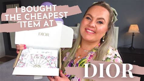 what's the cheapest dior item